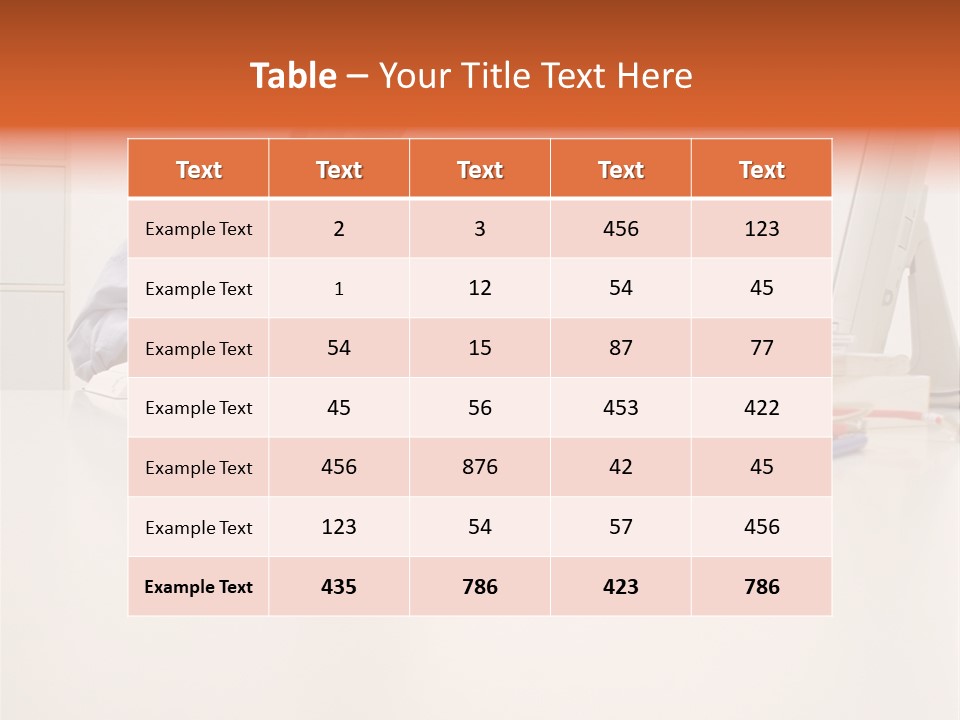 Personalcomputer Someone Inside PowerPoint Template