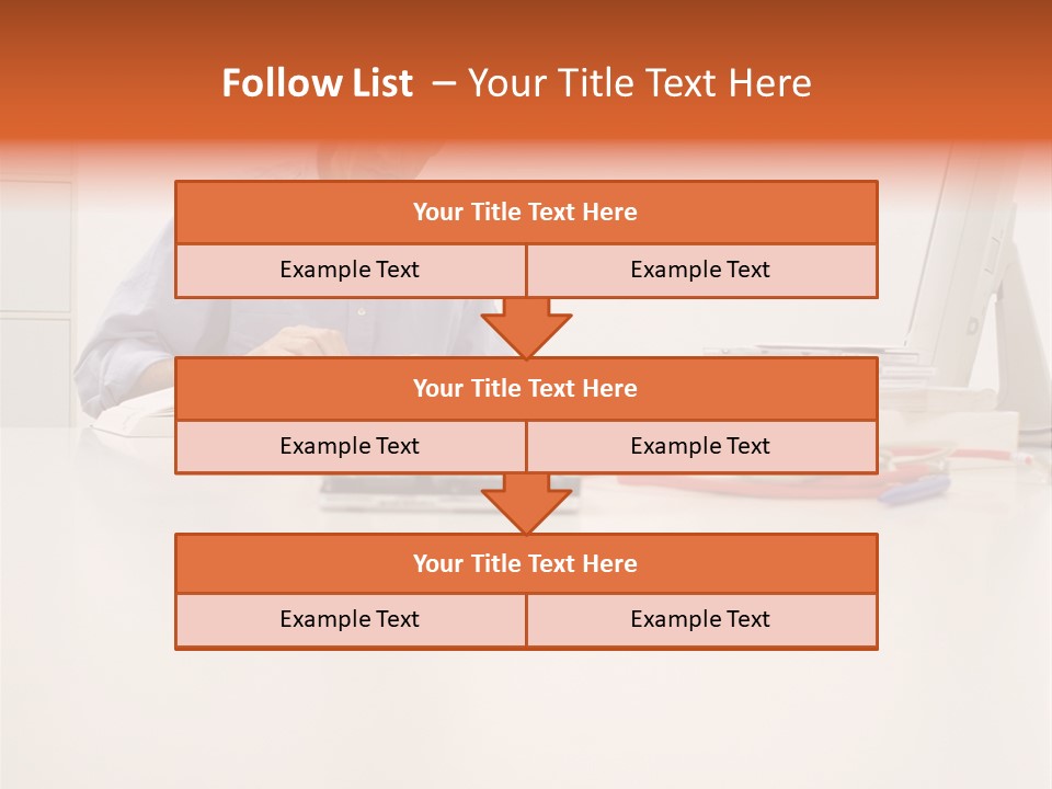 Personalcomputer Someone Inside PowerPoint Template