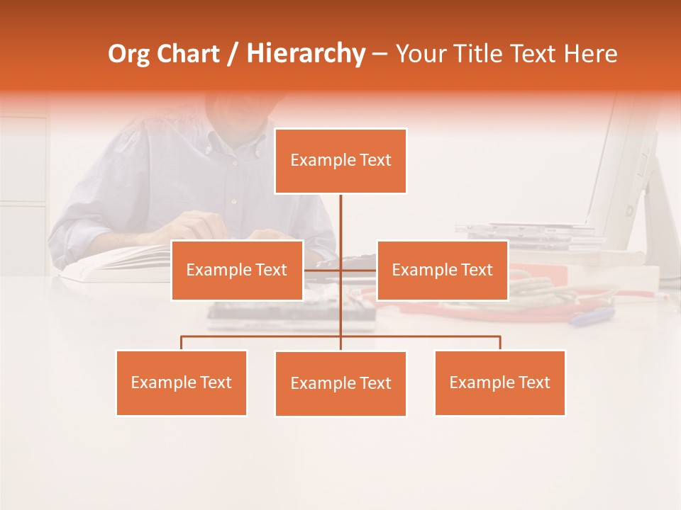 Personalcomputer Someone Inside PowerPoint Template