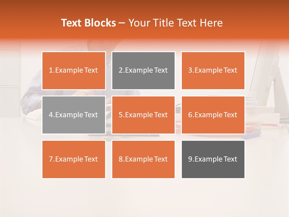 Personalcomputer Someone Inside PowerPoint Template
