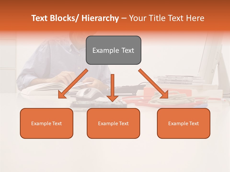 Personalcomputer Someone Inside PowerPoint Template