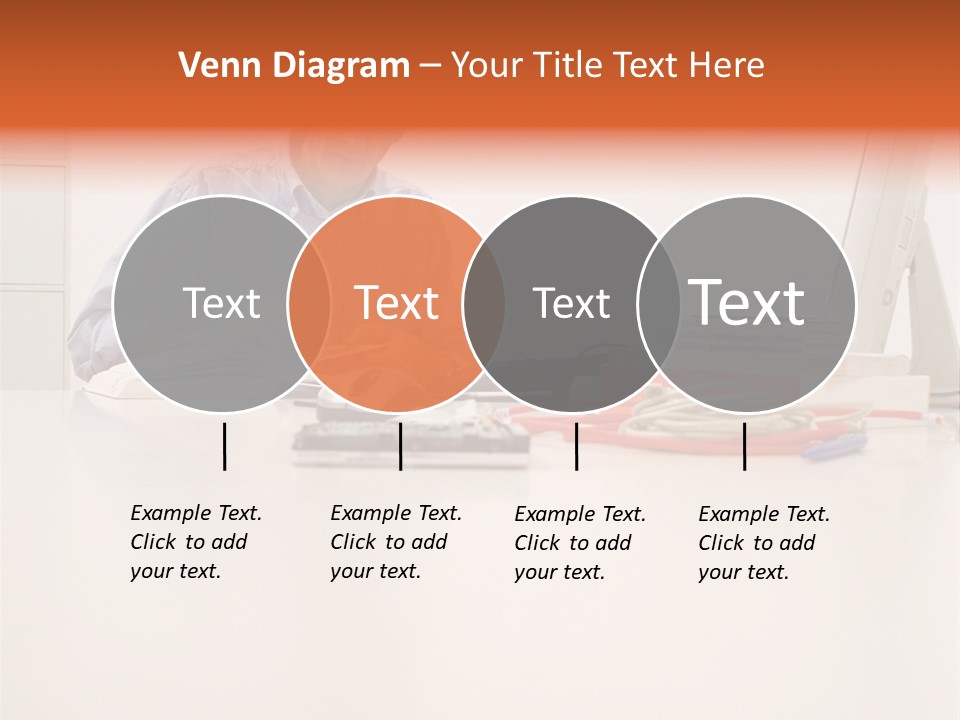 Personalcomputer Someone Inside PowerPoint Template