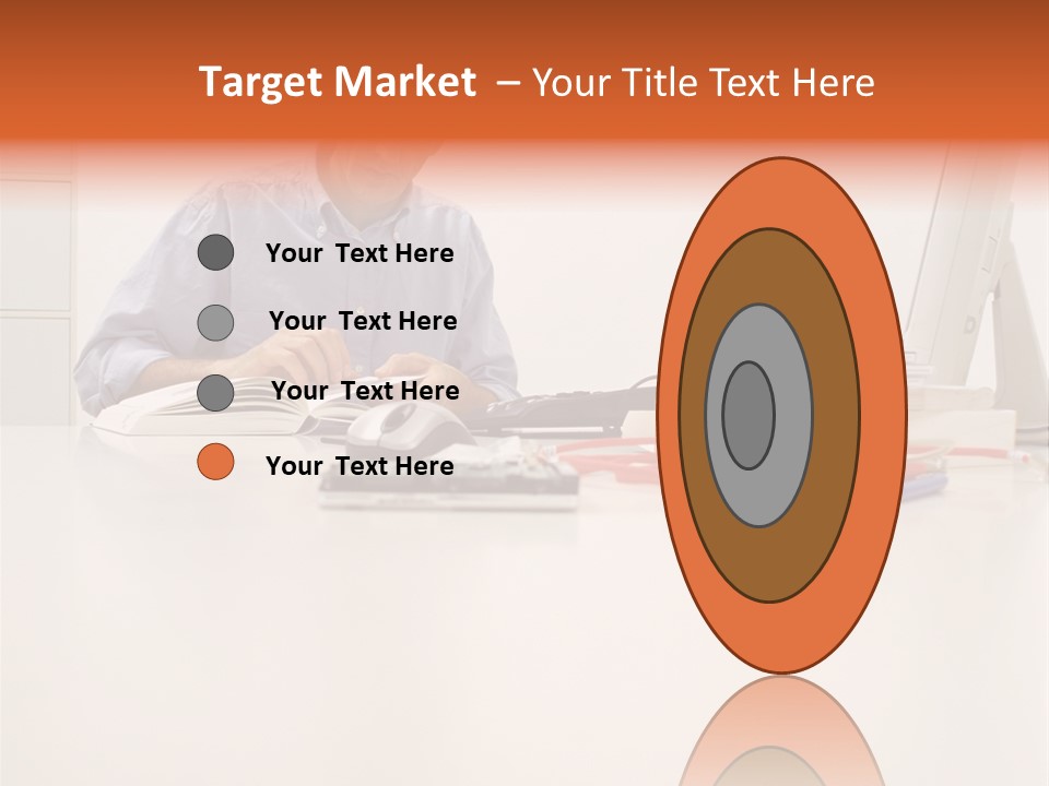 Personalcomputer Someone Inside PowerPoint Template