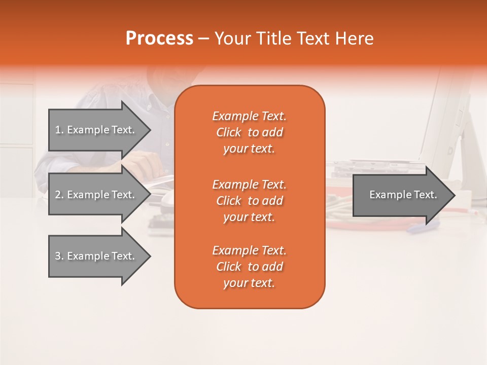 Personalcomputer Someone Inside PowerPoint Template