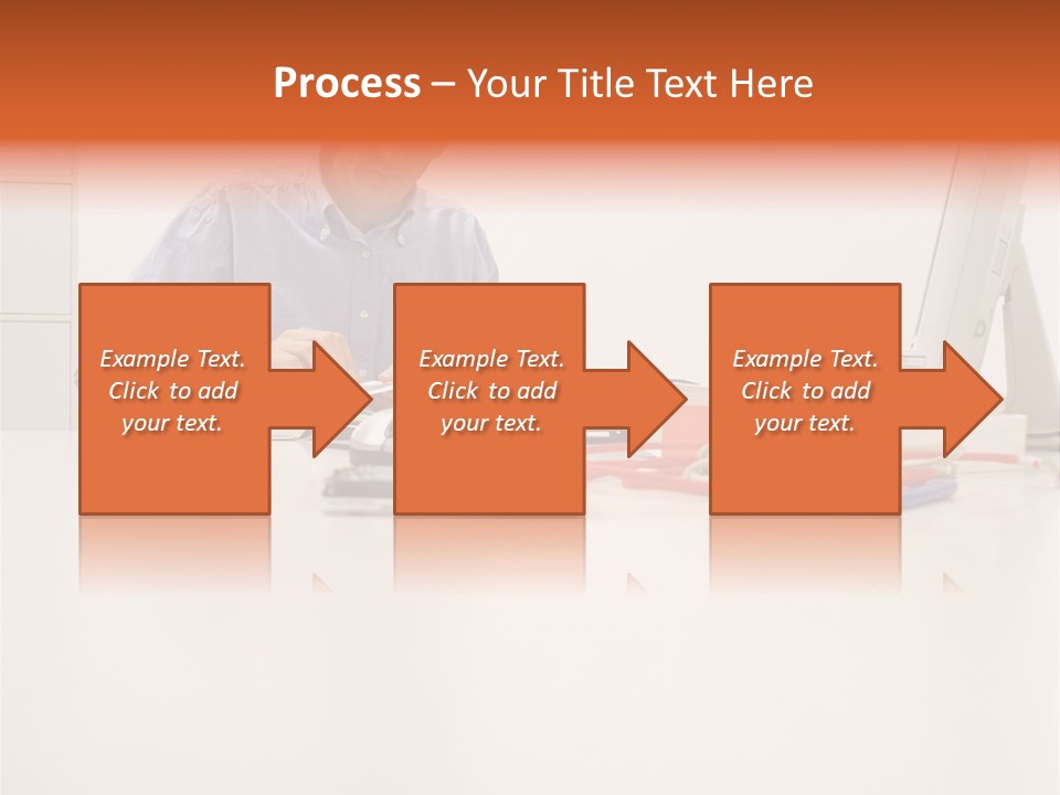 Personalcomputer Someone Inside PowerPoint Template