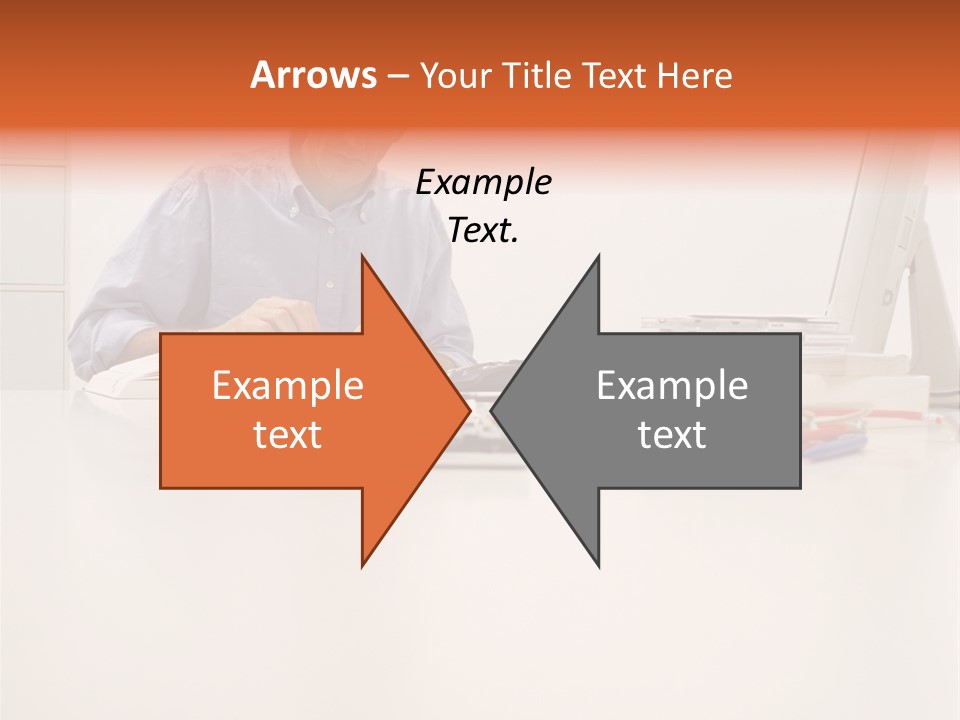 Personalcomputer Someone Inside PowerPoint Template