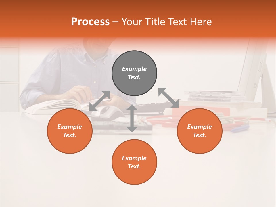 Personalcomputer Someone Inside PowerPoint Template