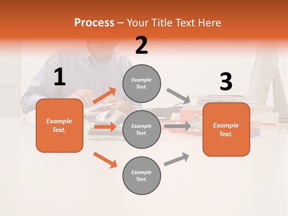 Personalcomputer Someone Inside PowerPoint Template