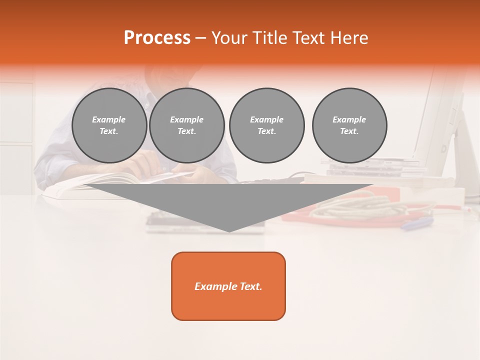 Personalcomputer Someone Inside PowerPoint Template