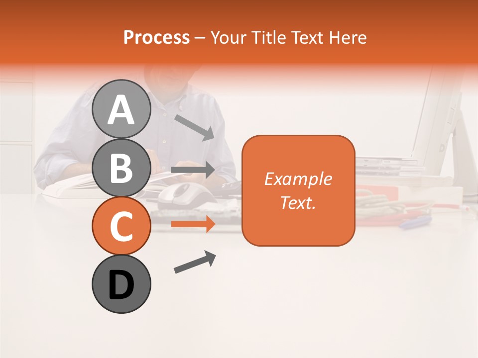 Personalcomputer Someone Inside PowerPoint Template