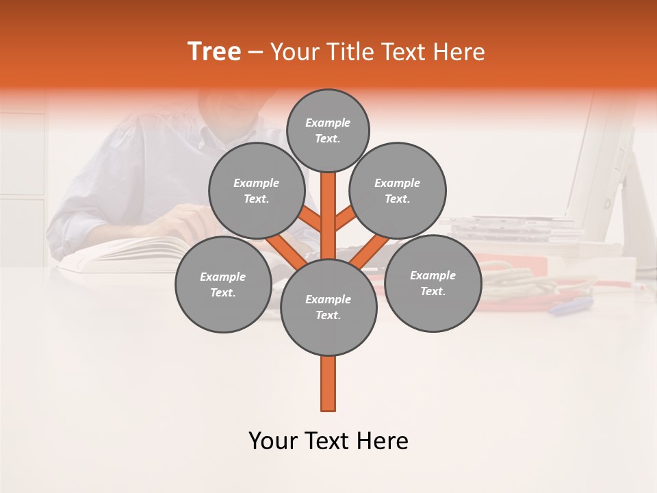 Personalcomputer Someone Inside PowerPoint Template