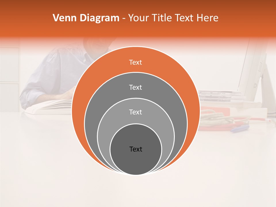 Personalcomputer Someone Inside PowerPoint Template