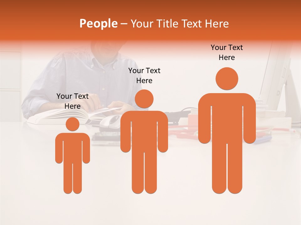 Personalcomputer Someone Inside PowerPoint Template