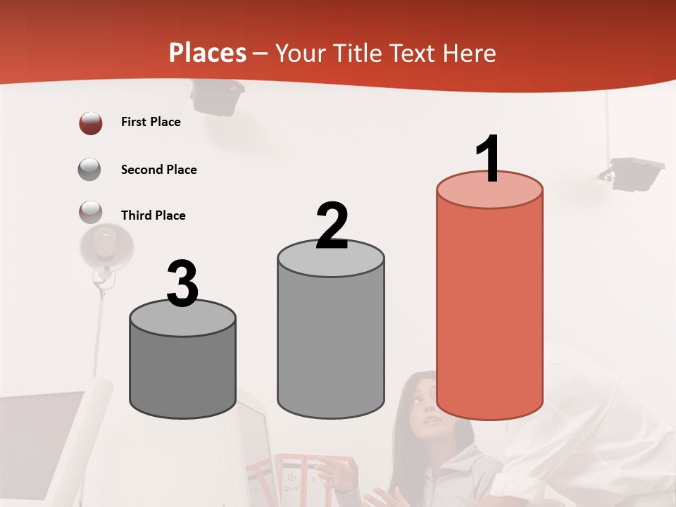 Officeworker Midwoman Woman PowerPoint Template