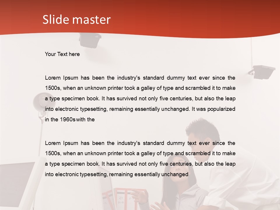 Officeworker Midwoman Woman PowerPoint Template