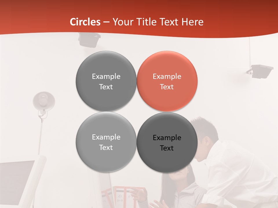 Officeworker Midwoman Woman PowerPoint Template