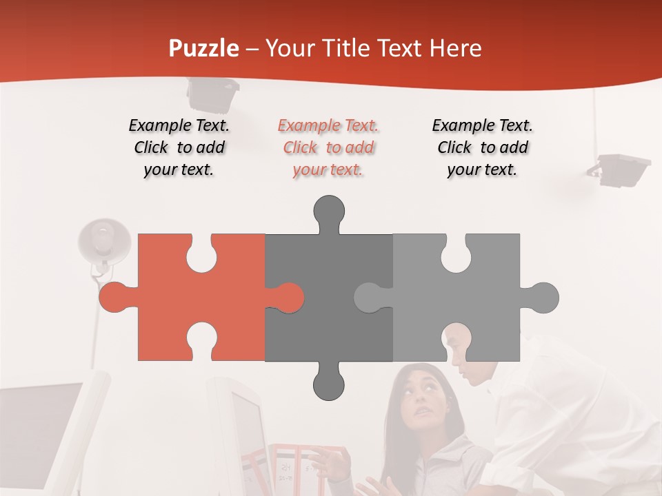 Officeworker Midwoman Woman PowerPoint Template