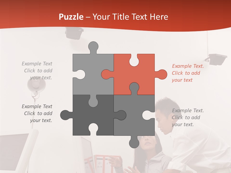 Officeworker Midwoman Woman PowerPoint Template