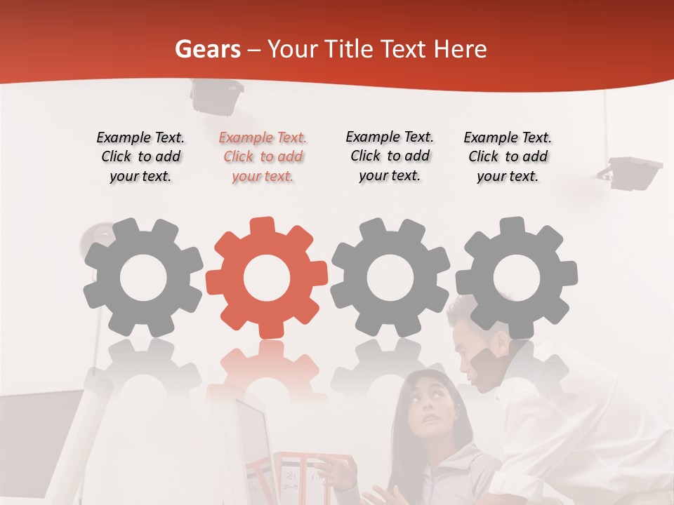 Officeworker Midwoman Woman PowerPoint Template