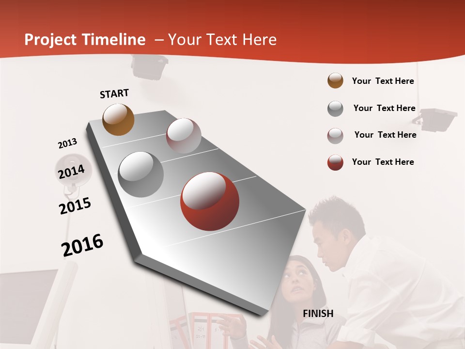 Officeworker Midwoman Woman PowerPoint Template