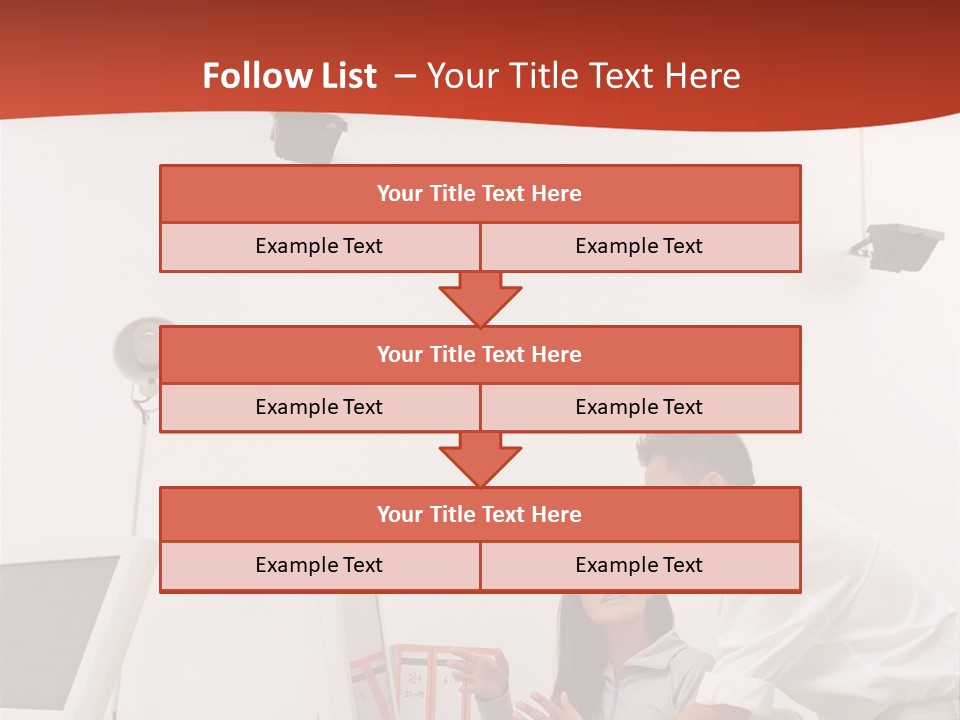 Officeworker Midwoman Woman PowerPoint Template