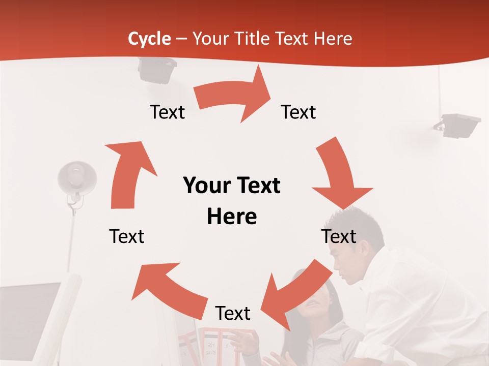 Officeworker Midwoman Woman PowerPoint Template