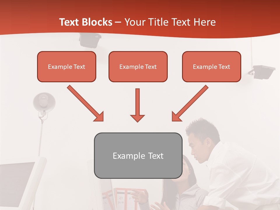 Officeworker Midwoman Woman PowerPoint Template