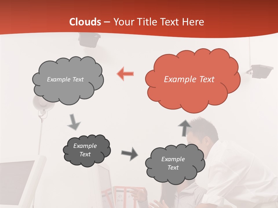 Officeworker Midwoman Woman PowerPoint Template