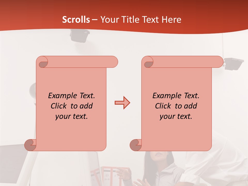 Officeworker Midwoman Woman PowerPoint Template