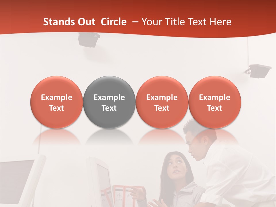 Officeworker Midwoman Woman PowerPoint Template