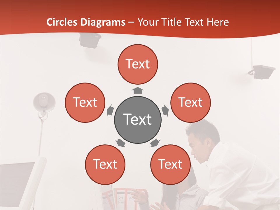 Officeworker Midwoman Woman PowerPoint Template