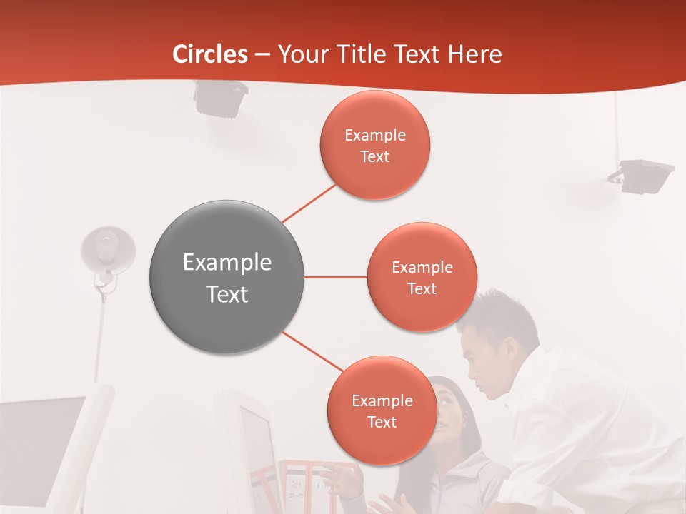 Officeworker Midwoman Woman PowerPoint Template