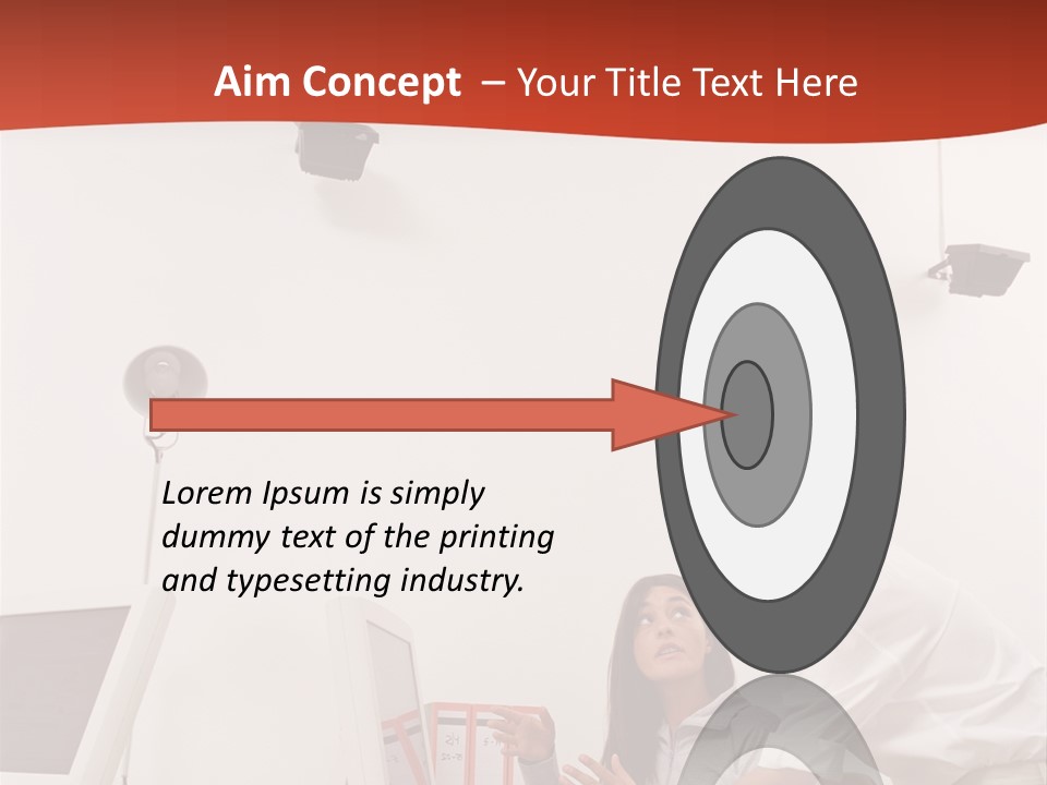 Officeworker Midwoman Woman PowerPoint Template