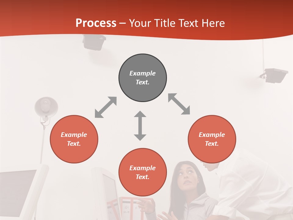 Officeworker Midwoman Woman PowerPoint Template