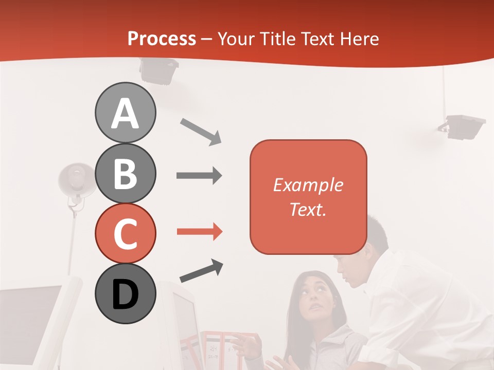 Officeworker Midwoman Woman PowerPoint Template