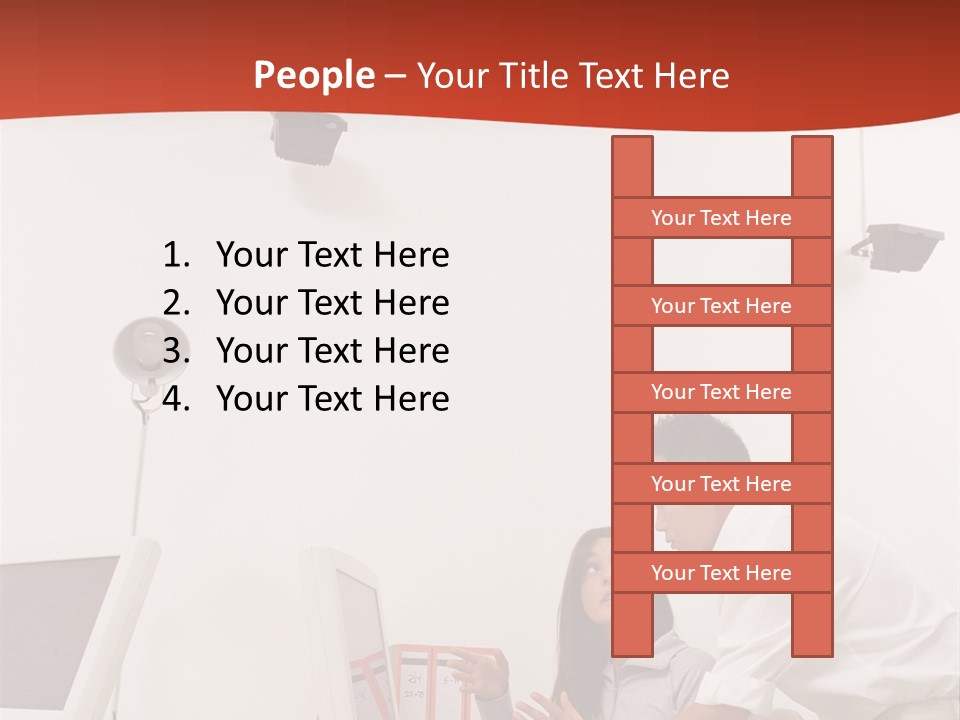 Officeworker Midwoman Woman PowerPoint Template