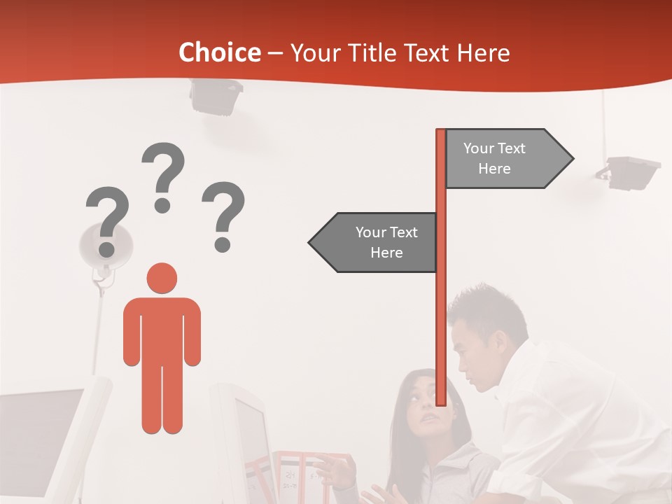 Officeworker Midwoman Woman PowerPoint Template