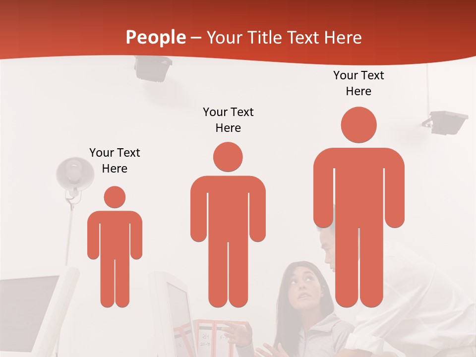 Officeworker Midwoman Woman PowerPoint Template