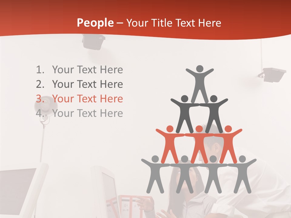 Officeworker Midwoman Woman PowerPoint Template