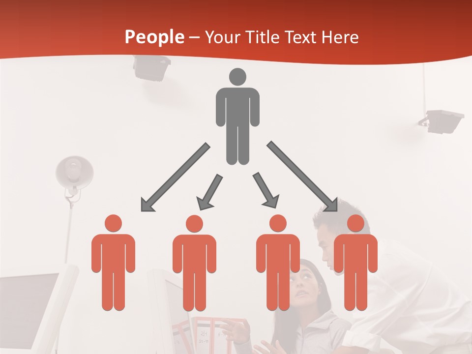 Officeworker Midwoman Woman PowerPoint Template