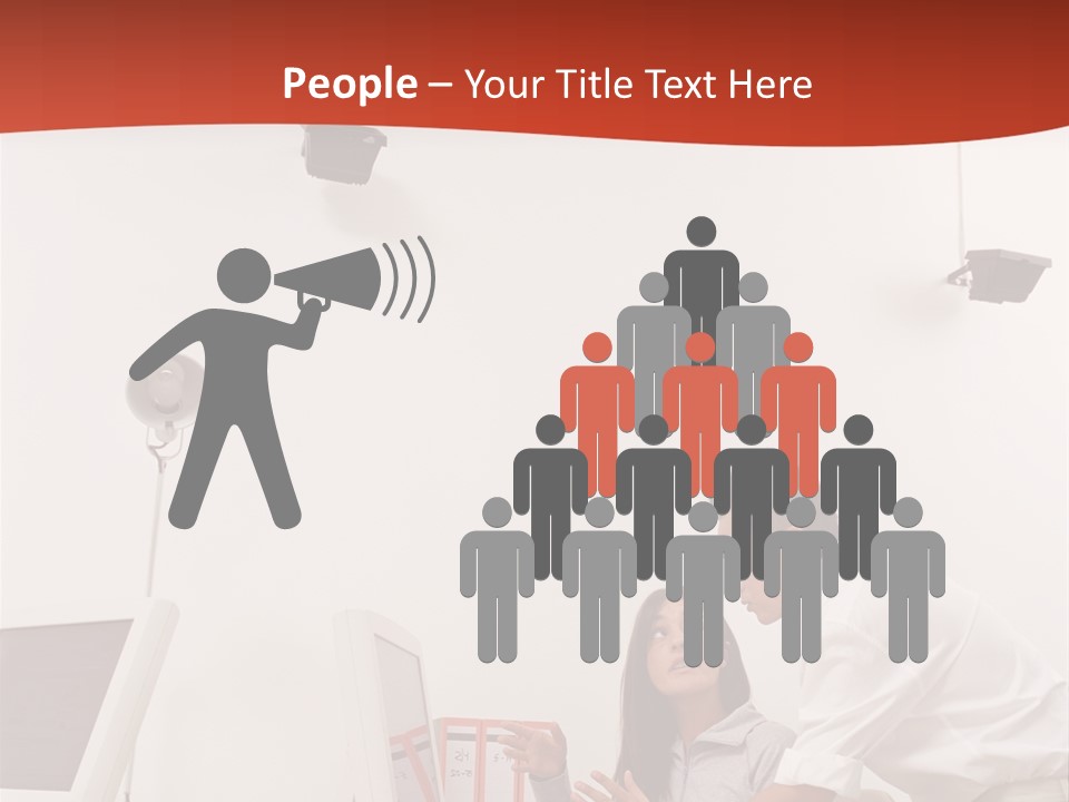 Officeworker Midwoman Woman PowerPoint Template