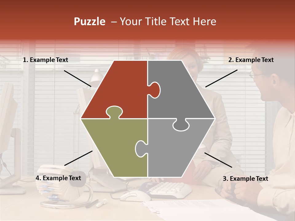 Couple To S Cuddle PowerPoint Template