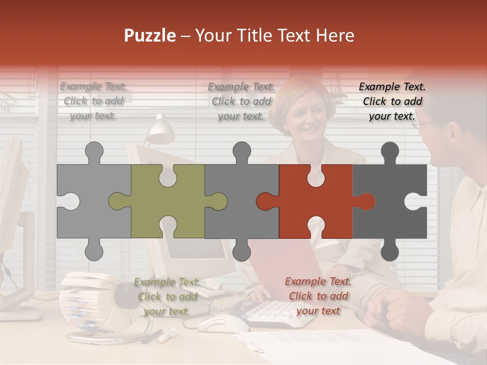 Couple To S Cuddle PowerPoint Template