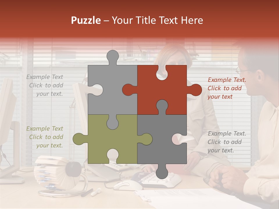 Couple To S Cuddle PowerPoint Template