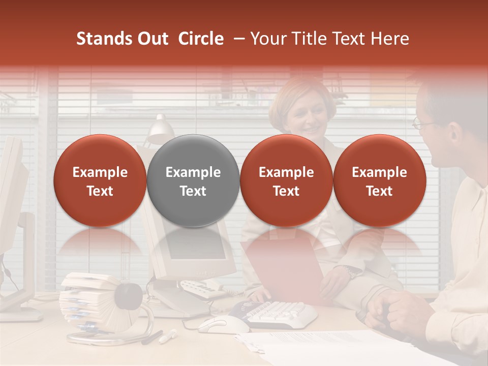 Couple To S Cuddle PowerPoint Template