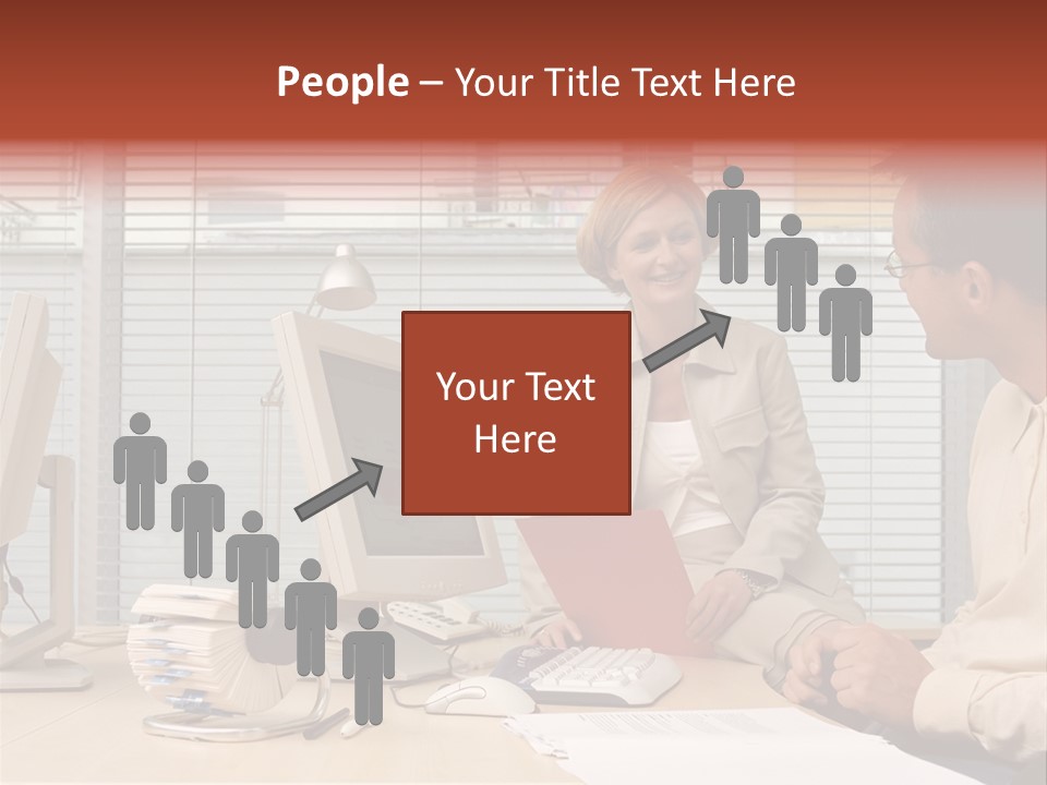 Couple To S Cuddle PowerPoint Template