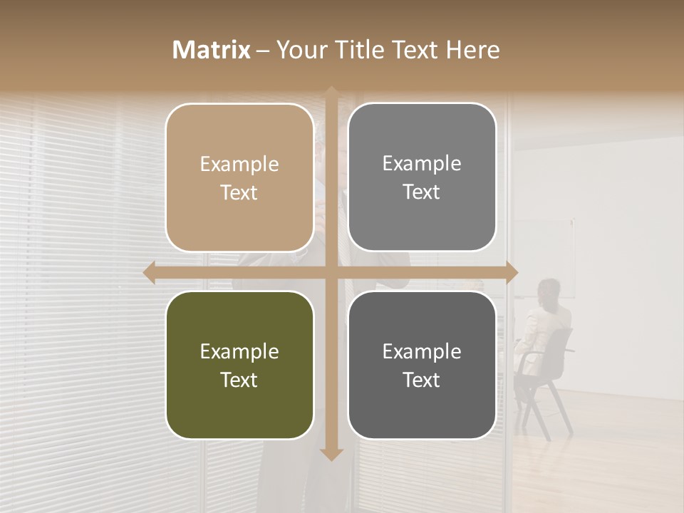 Businessman Using A Cellular Telephone PowerPoint Template