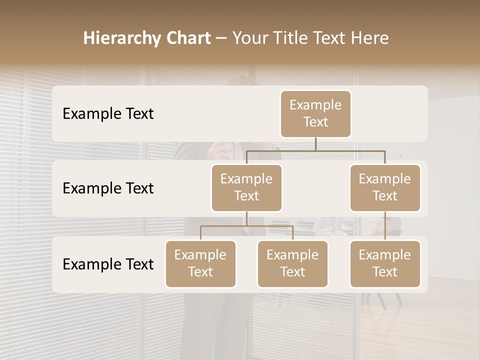 Businessman Using A Cellular Telephone PowerPoint Template