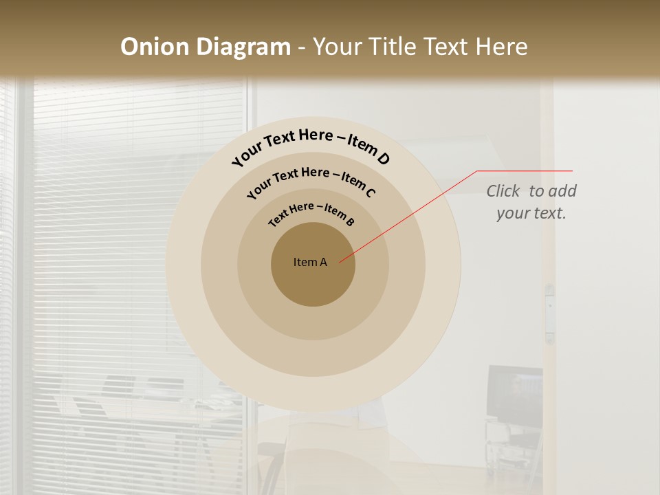 Businesswoman Waiting For Meeting PowerPoint Template