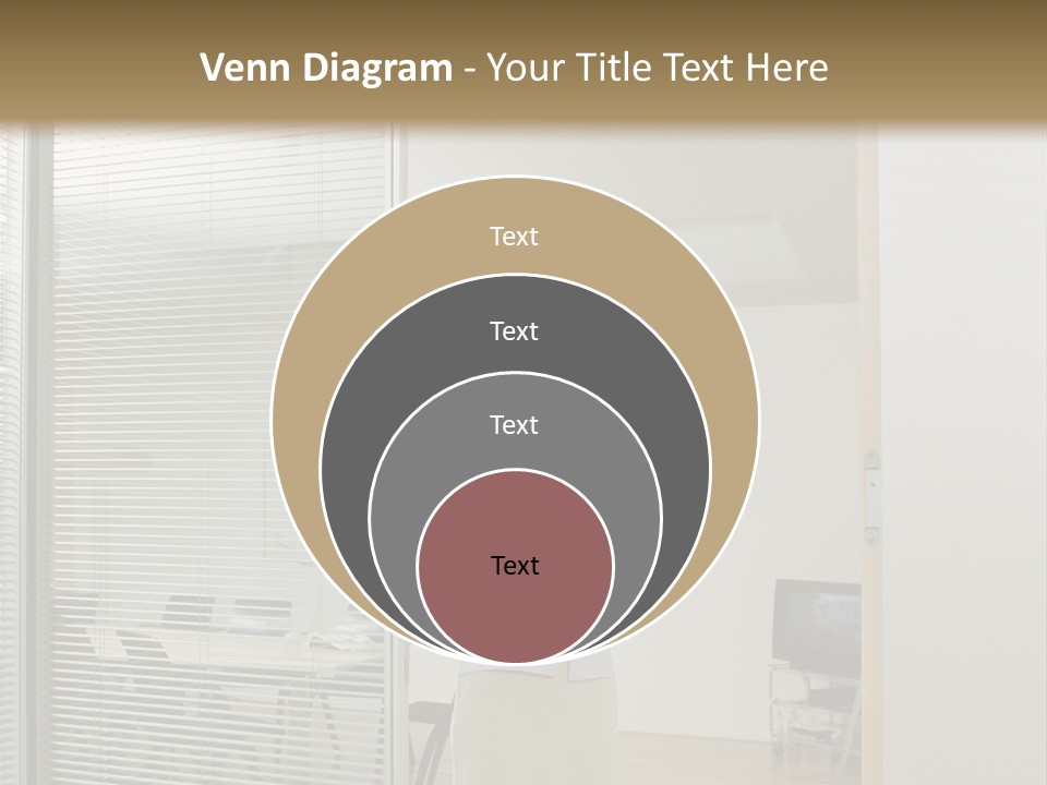 Businesswoman Waiting For Meeting PowerPoint Template